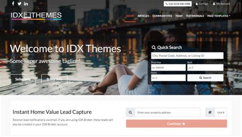 Complete Realtor Idx Websites From Idx Themes