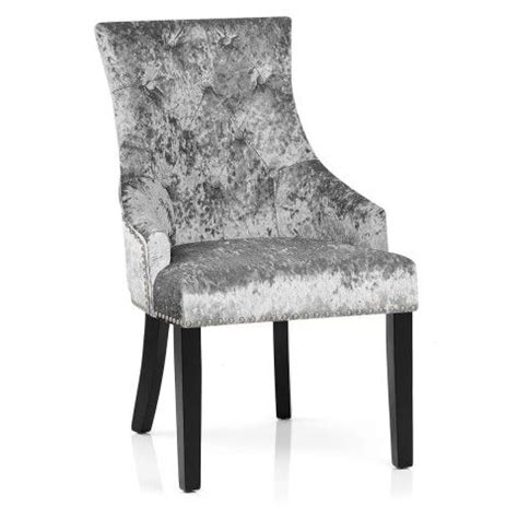 Our Cheltenham Dining Chair Grey Velvet is a stunning design sure to