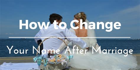 How To Change Your Name After Marriage In 8 Simple Steps Us