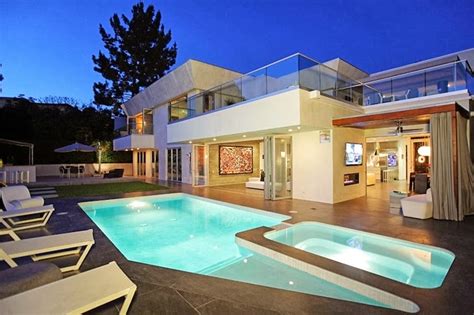 Modern Beverly Hills House With Open Interiors Architectural Drawing
