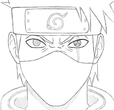 Kakashi Sketsa Gambar Naruto Yang Mudah Digambar Gambar Zedge
