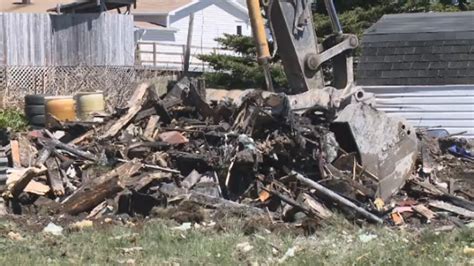 Two Homes Torn Down Following Major Fire Outside Glace Bay Ctv News
