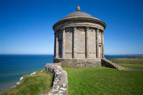 Mussenden Temple Northern Ireland From Side 3 Etsy