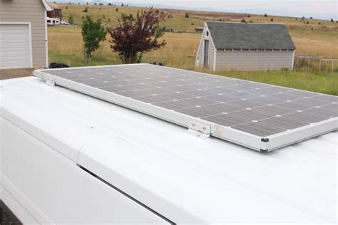 Use water and a soft sponge or cloth. Our ProMaster Van Conversion — Solar Panel Mounting ...