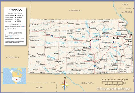 Map Of Kansas With Cities Verjaardag Vrouw