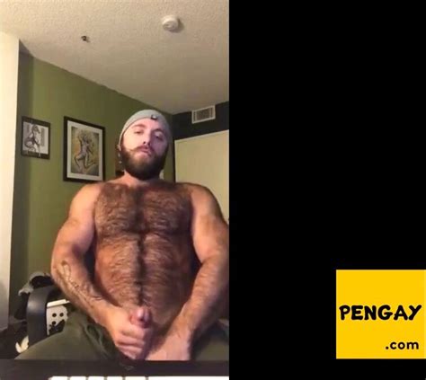 Hairy Lumberjack Shows Off His Cock No Cum Sextvx