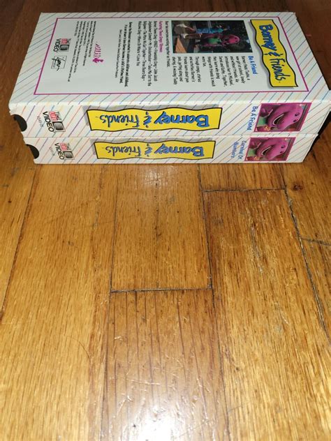 Vtg Vhs Barney And Friends Carnival Of Numbers And Be A Friend Ebay