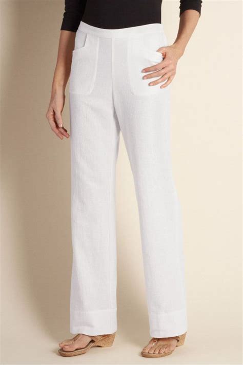 Straight Leg Gauze Pants Gauze Pants Soft Surroundings Pants Pants