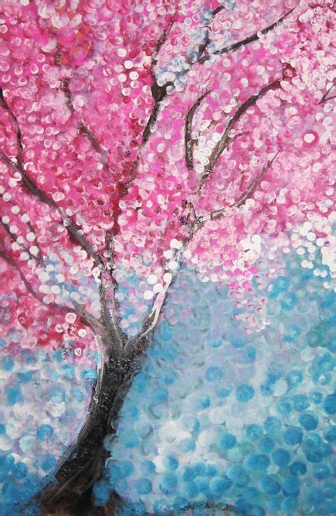 Painting Ideas On Canvas For Kids Cherry Blossoms 36 Ideas For 2019