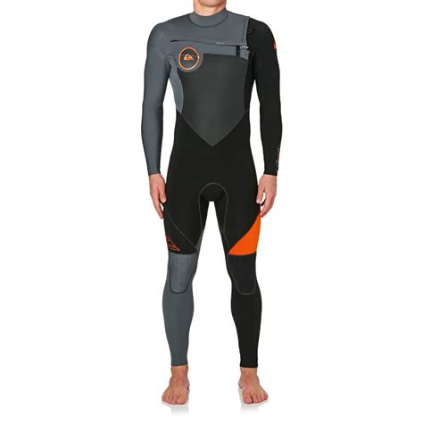Quiksilver Highline Performance 32mm 2017 Chest Zip Wetsuit Flame