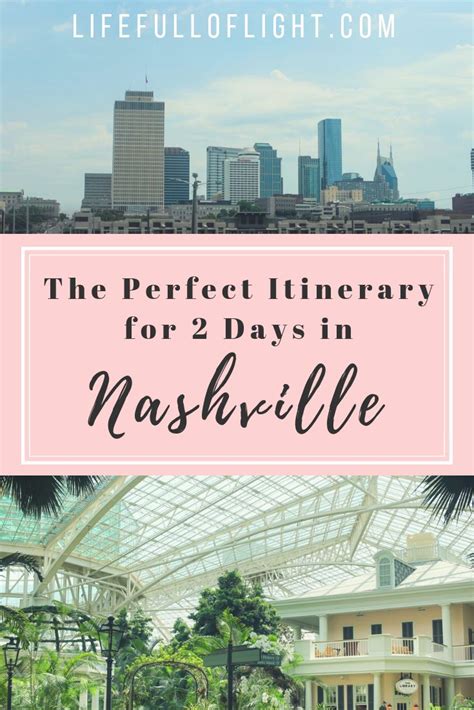 The Best 2 Day Nashville Itinerary