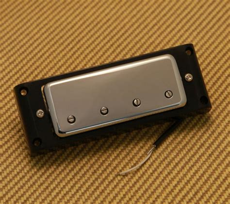 Pu 0419 010 Allparts Chrome Bridge Pickup For Gibson Bass Guitar