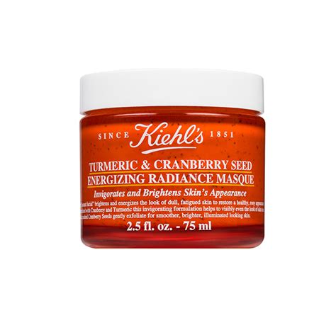 Review Kiehls Turmeric And Cranberry Seed Energizing Radiance Masque