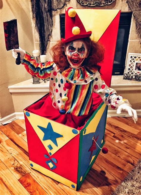 Killer Jack In The Box Halloween Circus Clowns Halloween Decorations Halloween Clown