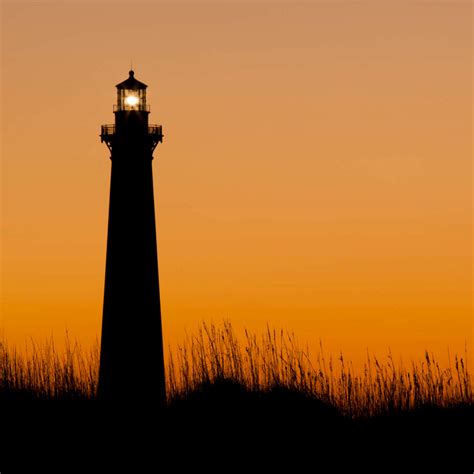 Outer Banks Lighthouse Sunset Wall Art Photography