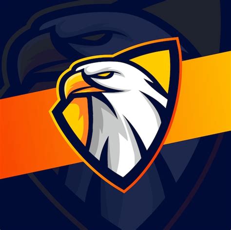 Premium Vector Eagle Head Mascot Esport Logo Design