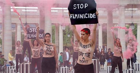 SociÉtÉ Stop Féminicide Laction Coup De Poing Des Femen