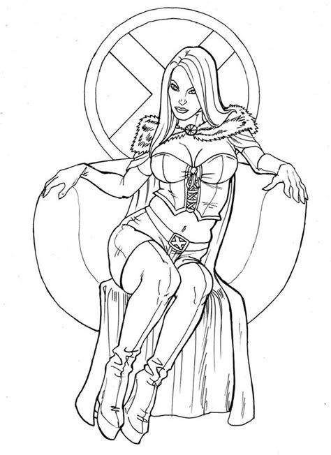 We have rounded up 20 amazing free thanksgiving coloring pages for your kids! Coloring pages: Emma Frost, printable for kids & adults, free