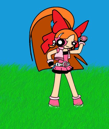 PPGZ X PPG Blossom Powerpuff Girls Z Transformation In PPG Style HD