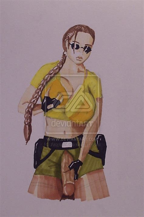 Rule 34 Futanari Human Intersex Lara Croft Lara Croft Classic