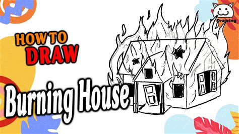 How To Draw Burning House Easy Drawings Dibujos Faciles Dessins Faciles How To Draw