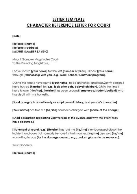 Character Reference Letter For Court Drink Driving Uk Infoupdate
