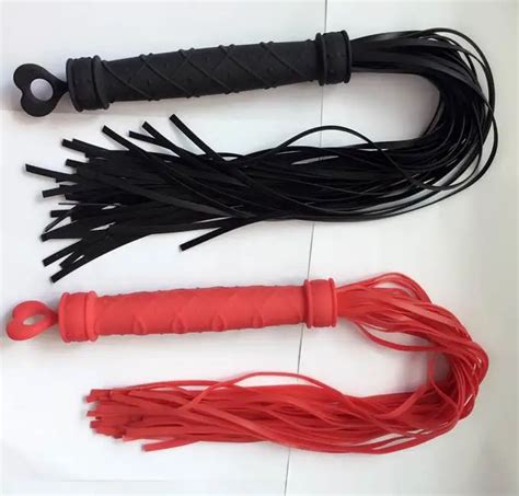 100 Silicone Fetish Sex Whips Sexy Adult Games Flirt Role Play Sex Toys Products For Couple
