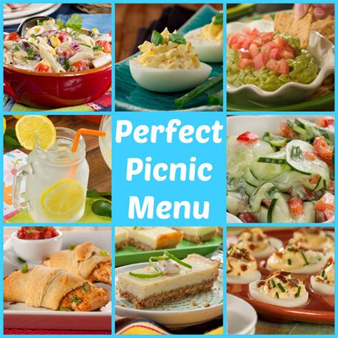 Perfect Picnic Menu 53 Make Ahead Picnic Recipes