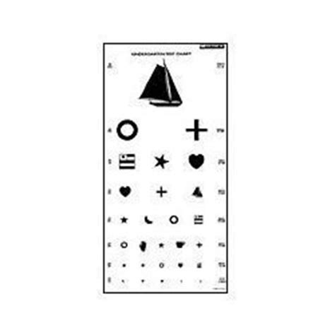 Tech Med Plastic Eye Test Chart Kindergarten Avacare Medical