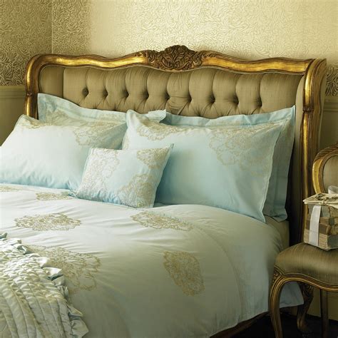 The french bedroom company has carefully hand selected a range of luxurious stylish and ornate pieces of french furniture. Versailles Gold Upholstered Bed, French Bedroom Company
