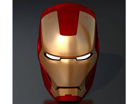 Iron Man Helmet Mk3 Not Painted Separated Parts Free Etsy