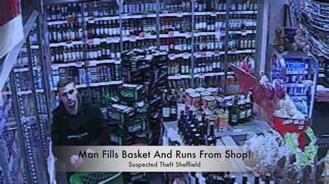 Suspected Shoplifter Fills Basket Then Runs From Sheffield Store Youtube