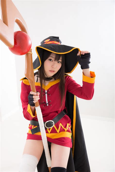 Wallpaper Cosplay Megumin Japanese Women Asian Pale Tsubomi X Yennster