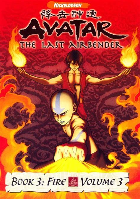 Customer Reviews Avatar The Last Airbender Book 3 Fire Vol 3 Dvd