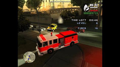 Gta San Andreas Extreme Edition 2011 Mod Fire Truck Mission Part 2
