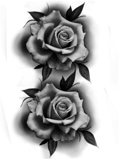 Realistic Rose Tattoo Rose Drawing Tattoo Dark Art Tattoo Roses