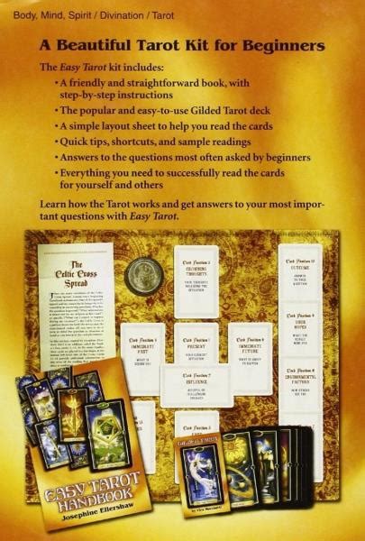 Tarot card meanings are given as indications of direction. Easy Tarot: Learn to Read the Cards - Gilded Tarot Deck & Book Set for Beginners | eBay
