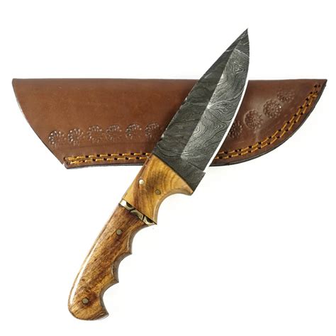 Skinning Knife Skinner Knife High Carbon Damascus Steel Blade