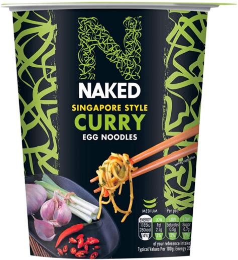 Naked Noodle Singapore Style Curry Egg Noodles Pot G Approved Food My