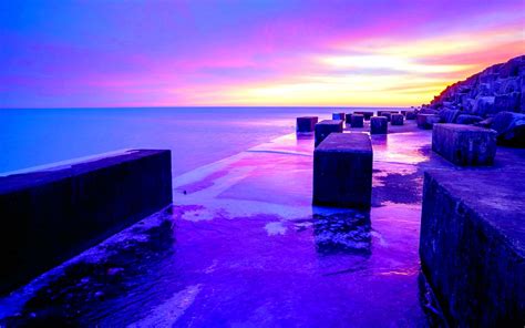 Purple Sunset Wallpapers - Wallpaper Cave