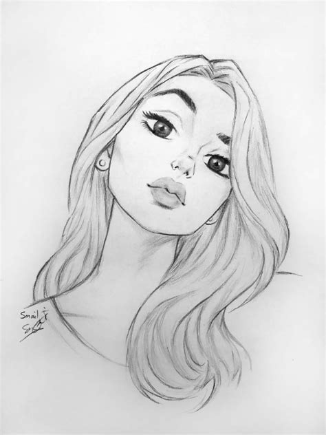 How To Draw A Female Face Cartoon Style Ph
