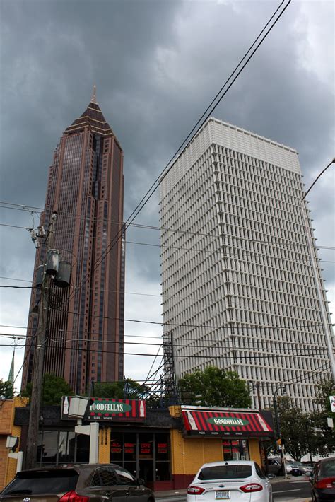 Atlanta Midtown Bank Of America Plaza And One Georgia Center A