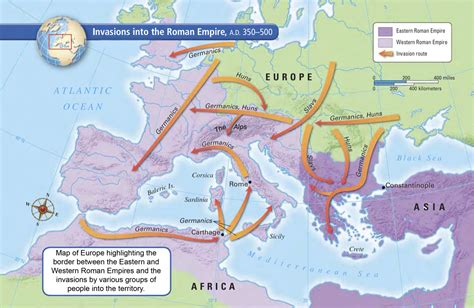 Rise And Fall Of The Western Roman Empire 285476 Ce Climate In