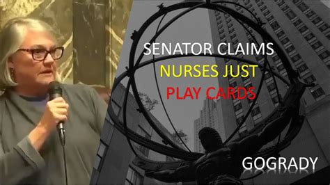 A member of the democratic party, he was a u.s. SENATOR WALSH CLAIMS NURSES ARE PLAYING CARDS!!! - YouTube