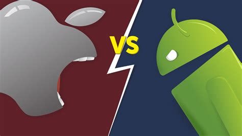 Smartphone Operating System Battle Android P Vs Ios 12 Infographic