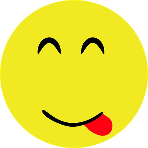 Yummy Smiley Emoji Free Vector Graphic On Pixabay