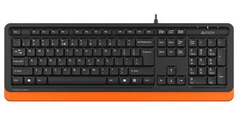 A4tech Fk10 Fstyler Wired Keyboard Us Usarabic Layout Orange Fk10