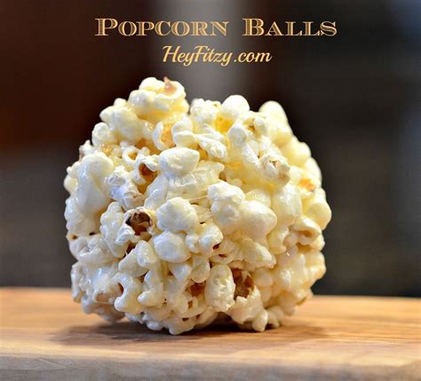 A Halloween Tradition Popcorn Balls Hey Fitzy Recipe Popcorn