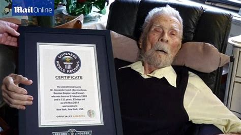 oldest man in the world alexander imich dies at age 111 daily mail online