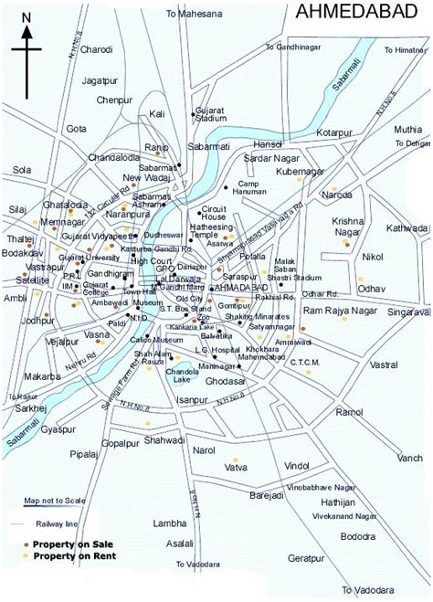 Large Ahmedabad Maps For Free Download And Print High Resolution And